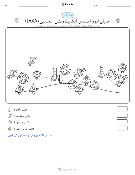 گنتی کا منظر