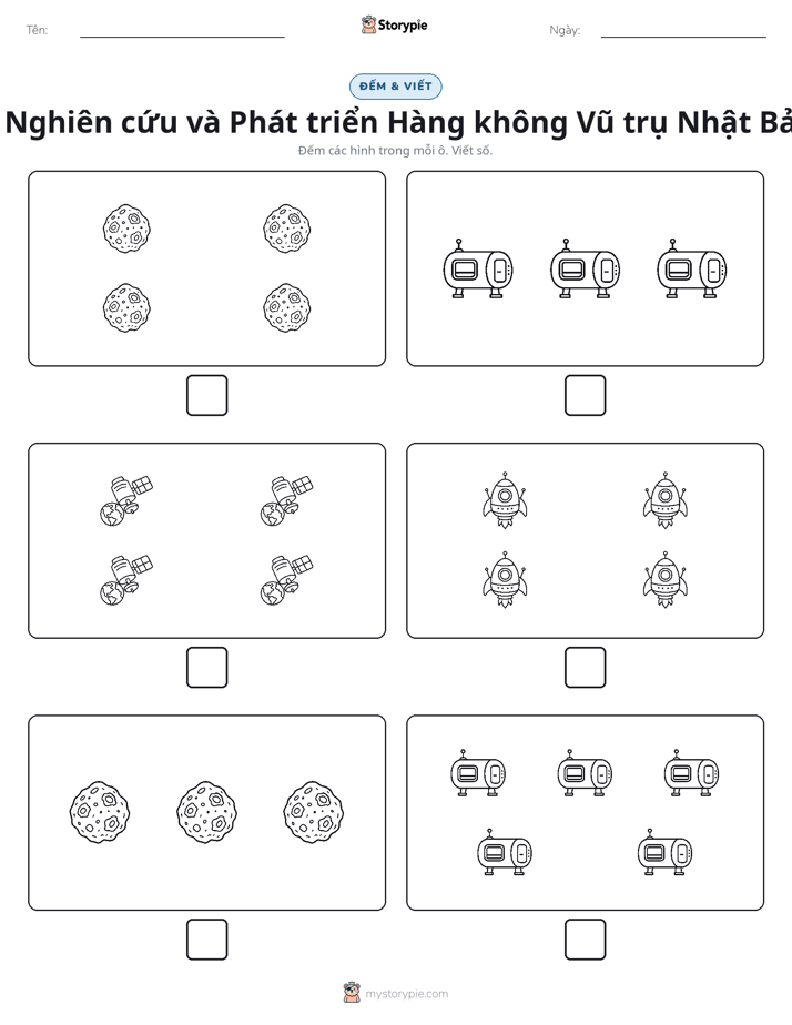 Đếm & Viết