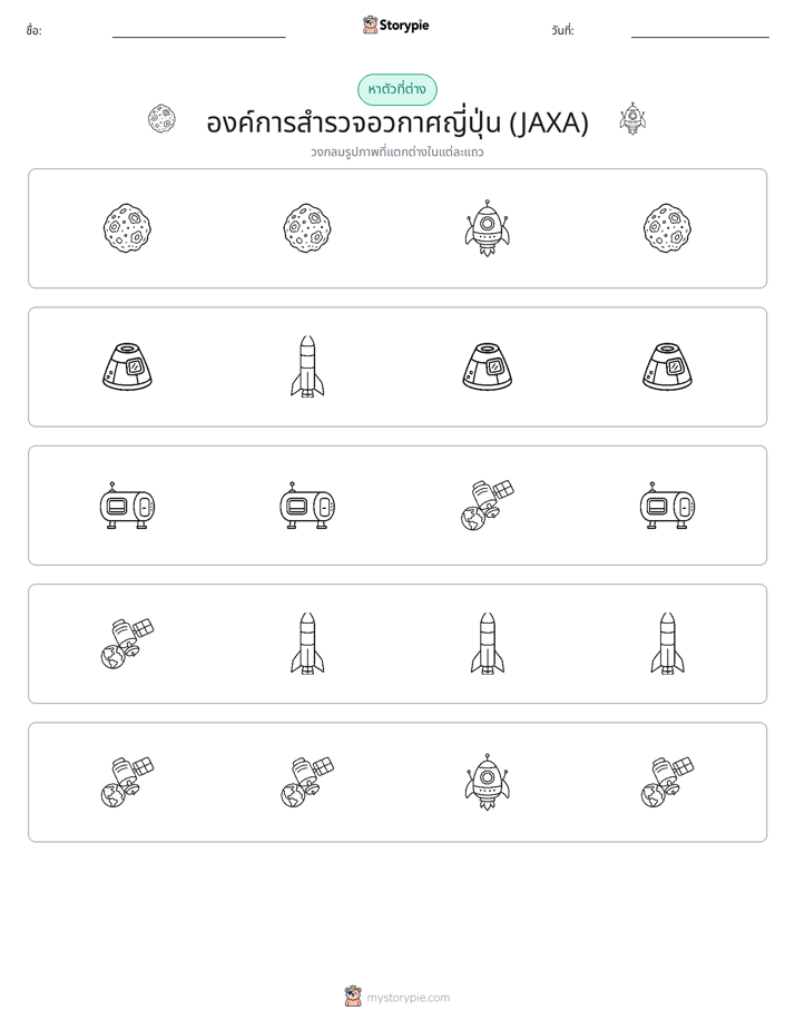 ตัวที่แตกต่าง