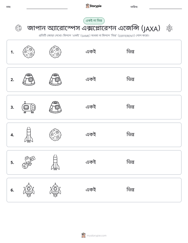 একই বা ভিন্ন