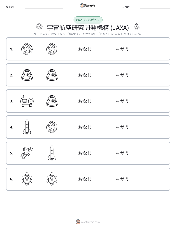 同じか違うか
