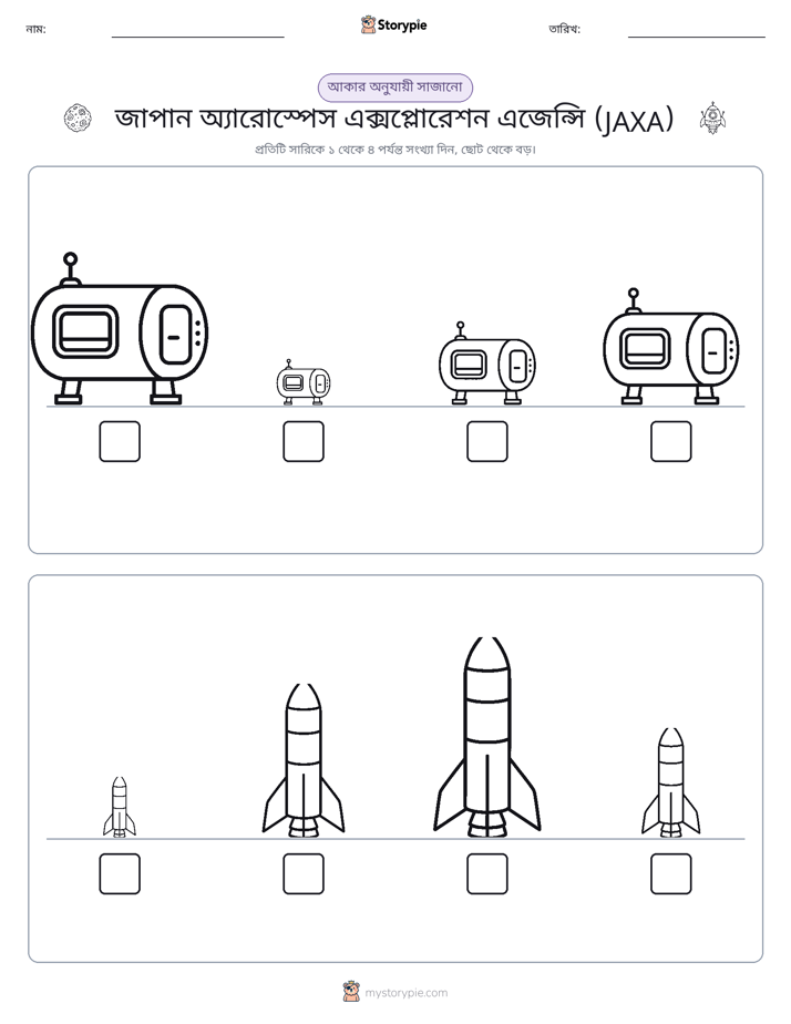 আকারের ক্রম