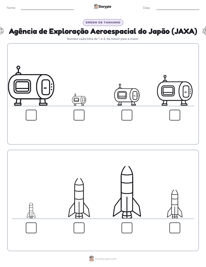 Ordem de Tamanho