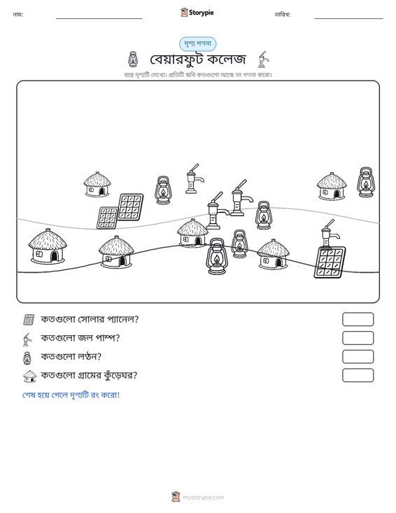 গণনা দৃশ্য