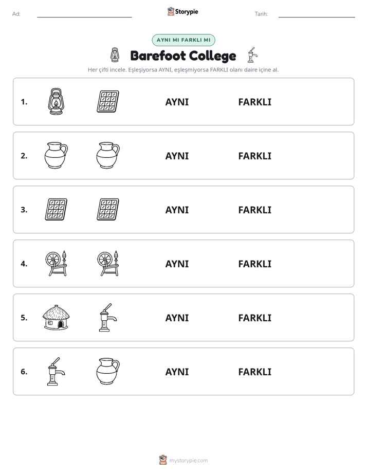 Aynı mı Farklı mı