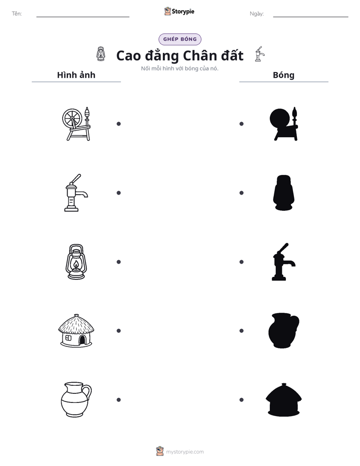 Ghép Hình Bóng