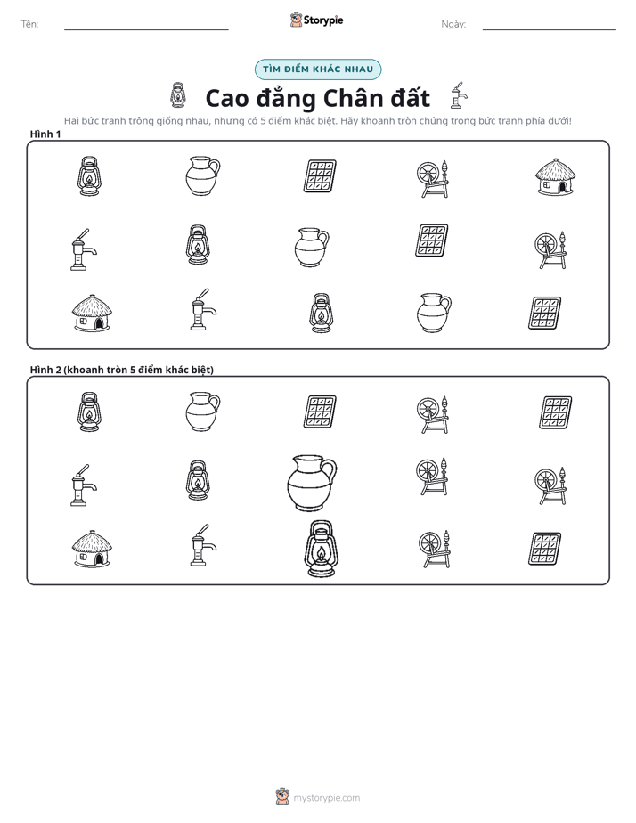 Tìm Sự Khác Biệt