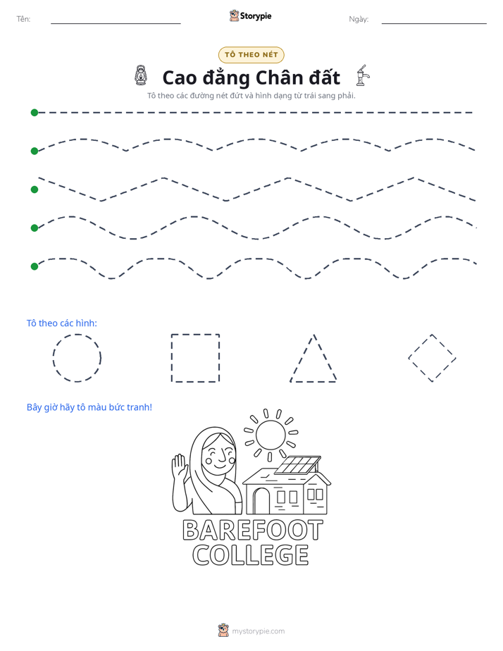 Vẽ Theo Đường