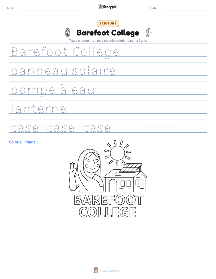 Pratique d'écriture