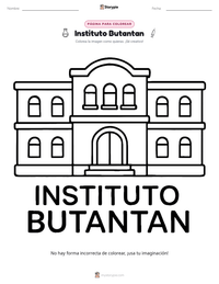 Vista previa de la hoja de trabajo imprimible de Instituto Butantan