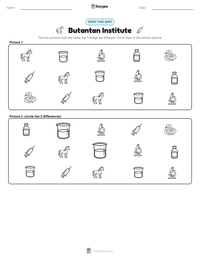 Butantan Institute printable worksheet preview