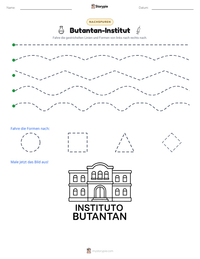Butantan-Institut druckbare Arbeitsblatt Vorschau