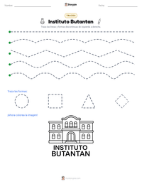 Vista previa de la hoja de trabajo imprimible de Instituto Butantan