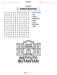 Prabaca lembar kerja cetak Institut Butantan