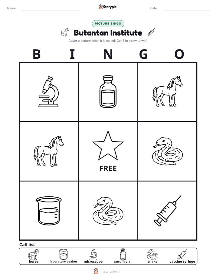 Picture Bingo