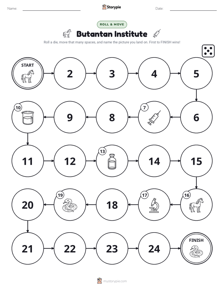 Roll & Move Game