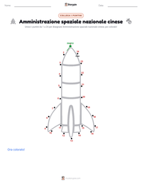 Anteprima della scheda stampabile di Amministrazione spaziale nazionale cinese