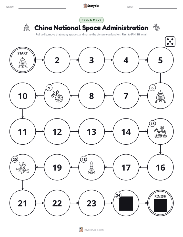 Roll & Move Game