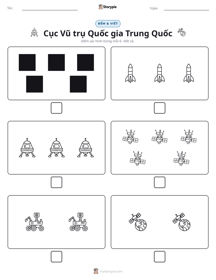 Đếm & Viết