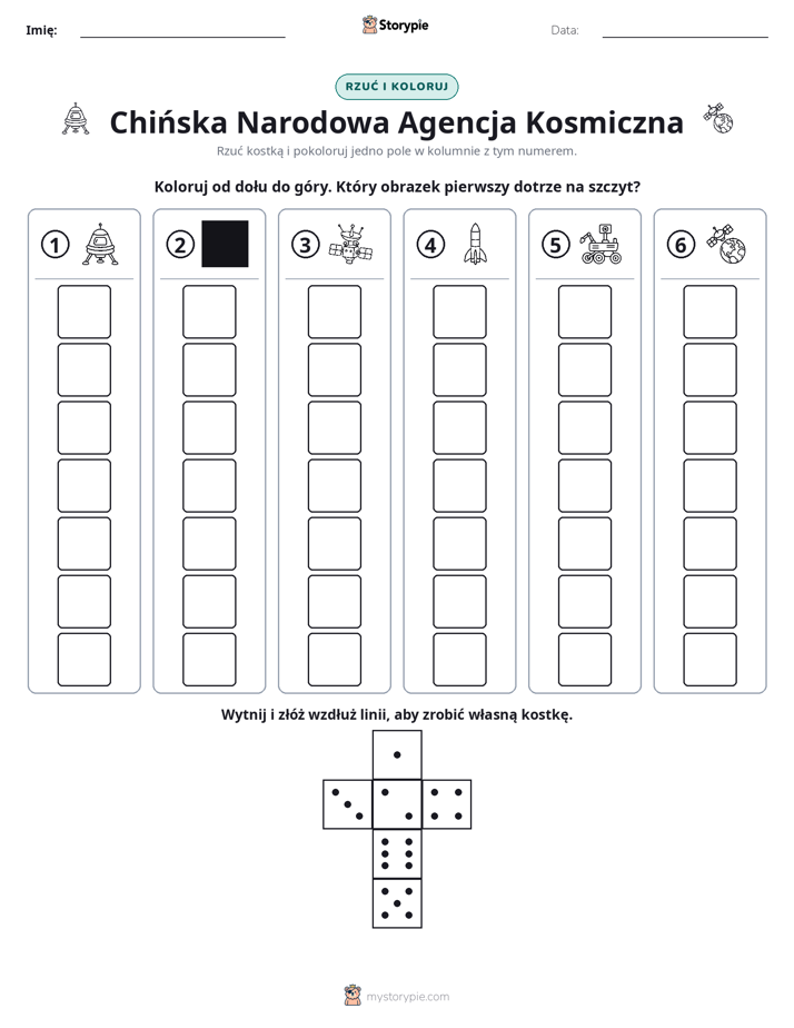 Rzuć i koloruj