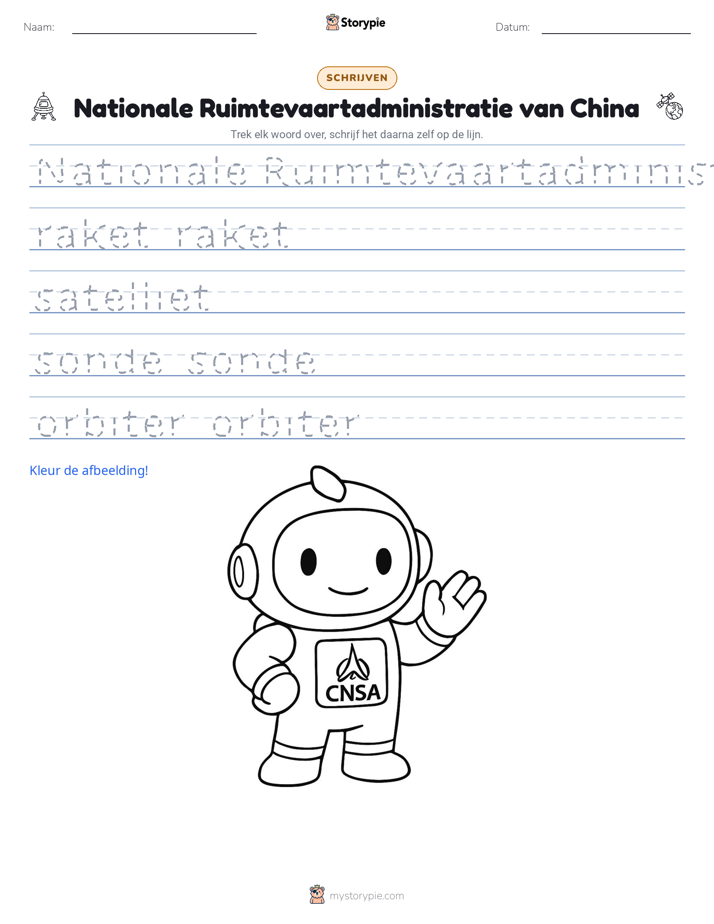 Schrijf Oefening