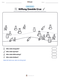 Stiftung Oswaldo Cruz druckbare Arbeitsblatt Vorschau