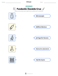 Vista previa de la hoja de trabajo imprimible de Fundación Oswaldo Cruz