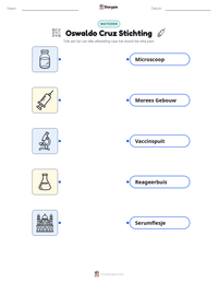 Oswaldo Cruz Stichting afdrukbare werkblad voorbeeld