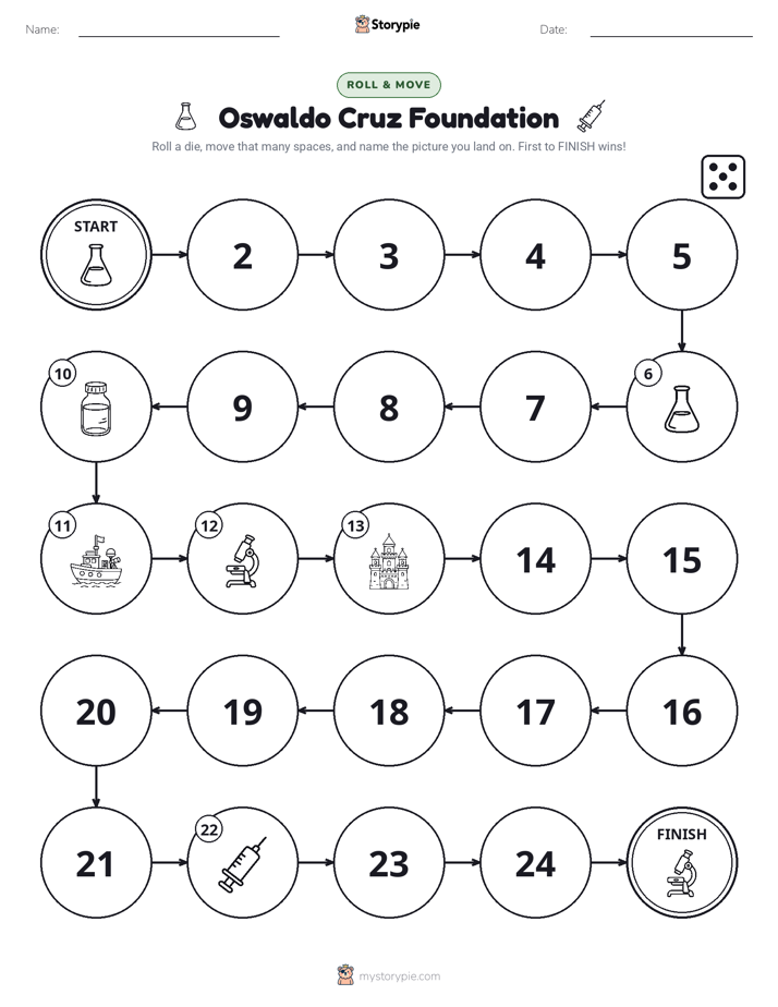 Roll & Move Game