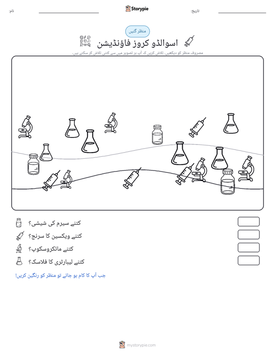 گنتی کا منظر