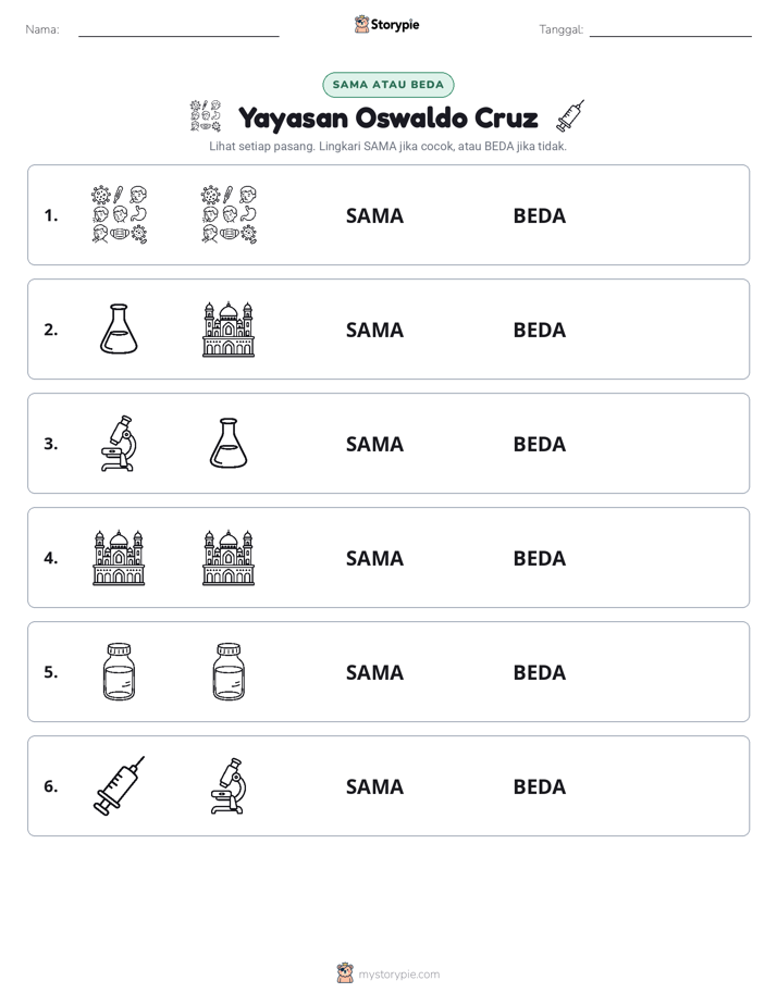 Sama atau Berbeda