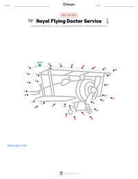 Royal Flying Doctor Service printable worksheet preview