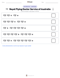 Anteprima della scheda stampabile di Royal Flying Doctor Service of Australia