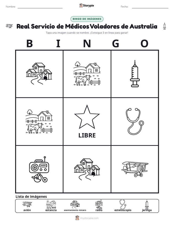 Bingo de Imágenes
