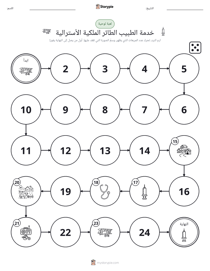 لعبة لف و تحرك
