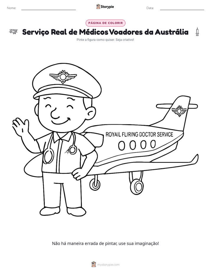 Página para colorir