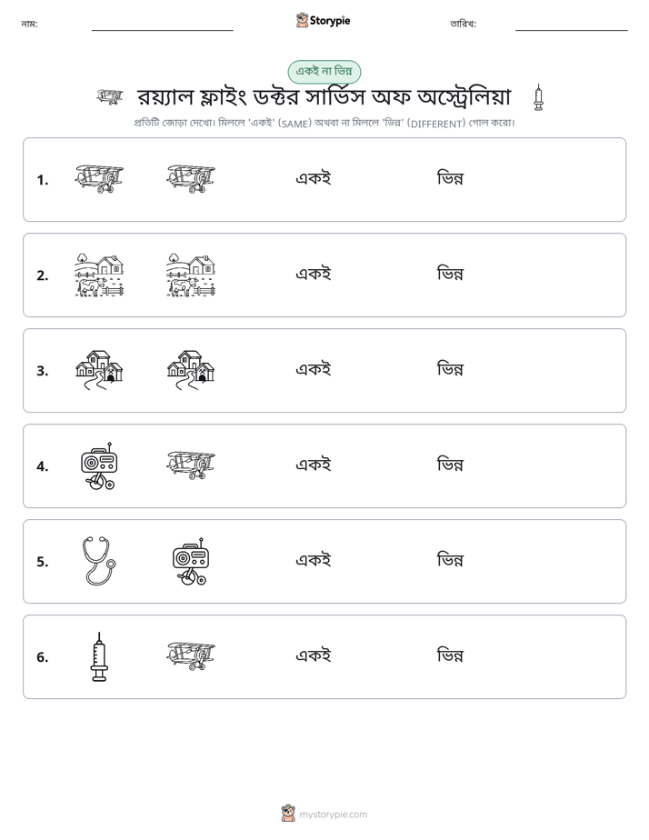 একই বা ভিন্ন