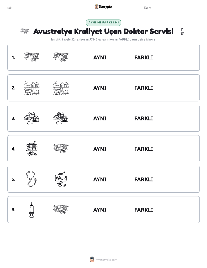 Aynı mı Farklı mı