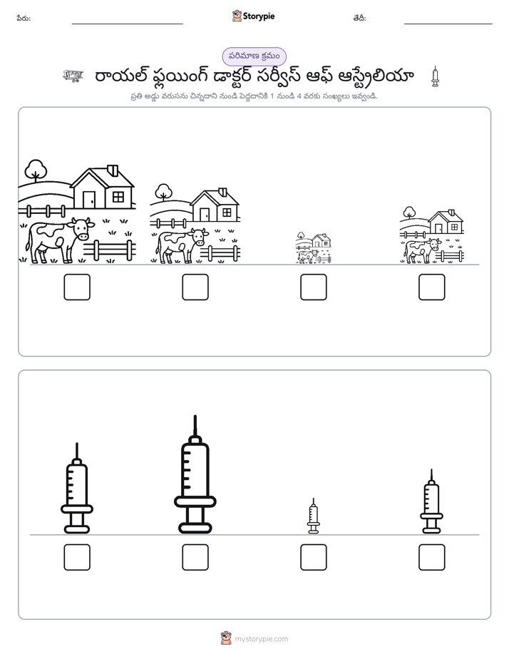 పరిమాణం క్రమం