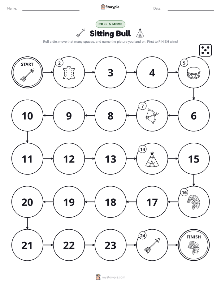 Roll & Move Game