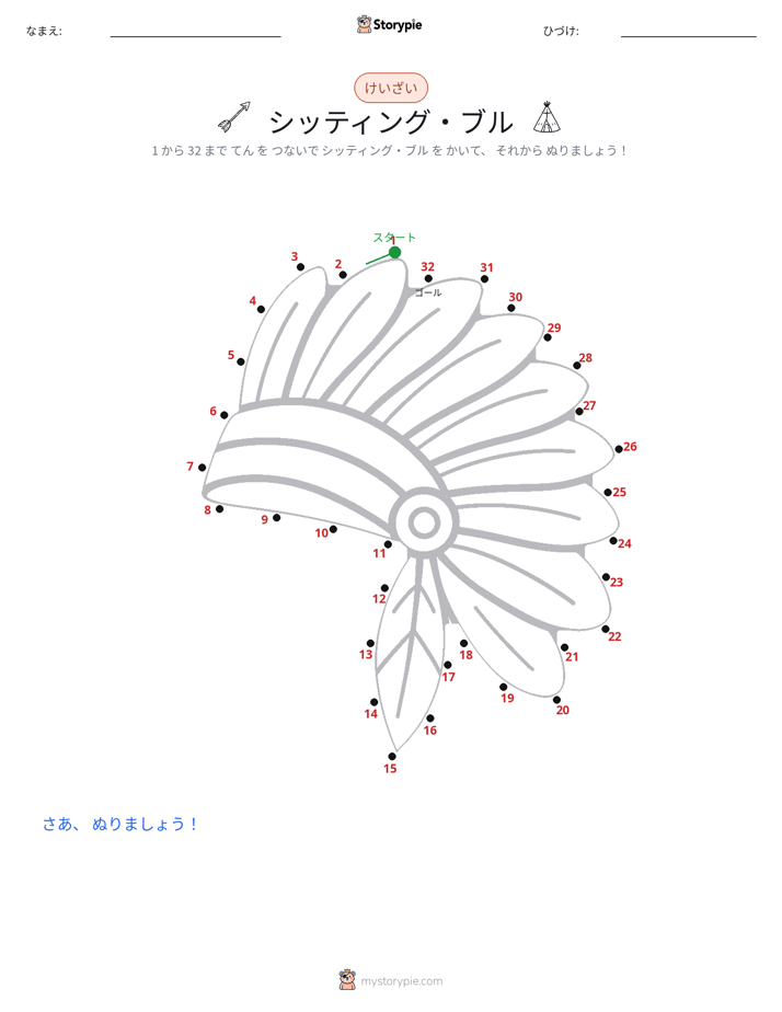 点つなぎ