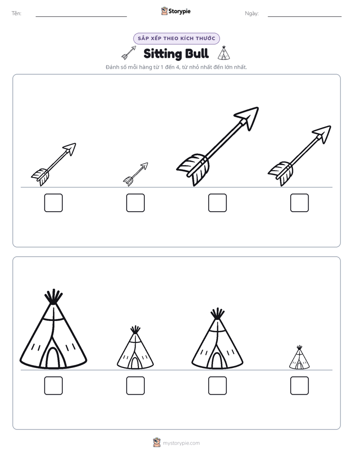 Thứ Tự Kích Thước