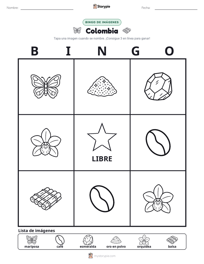Bingo de Imágenes