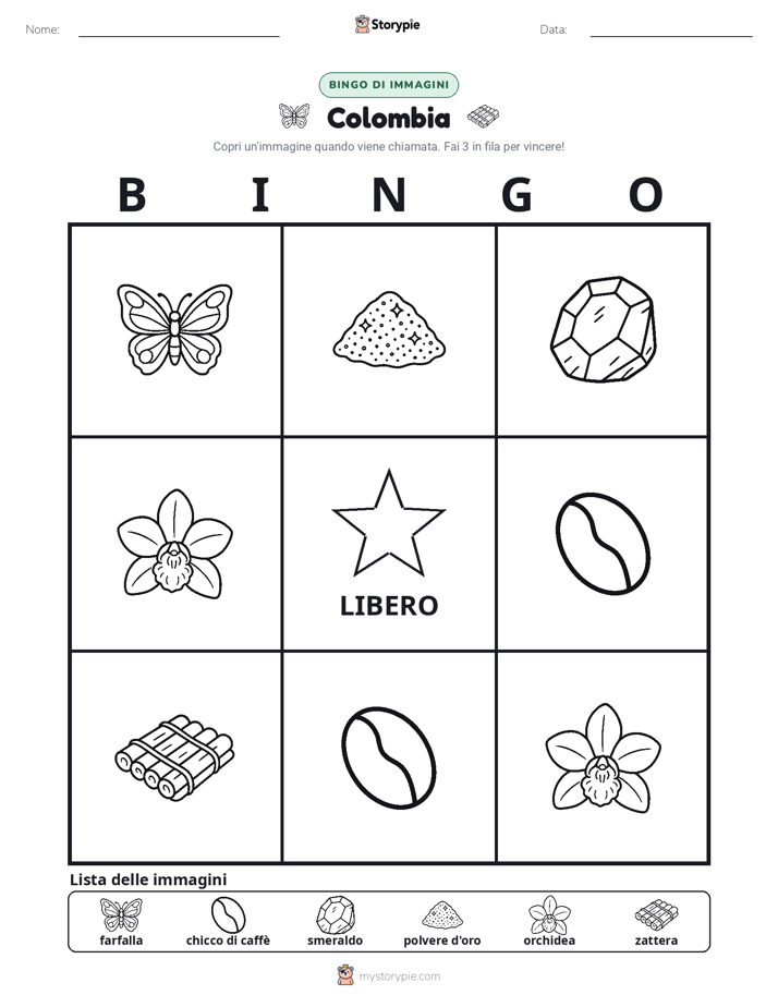 Bingo delle Immagini