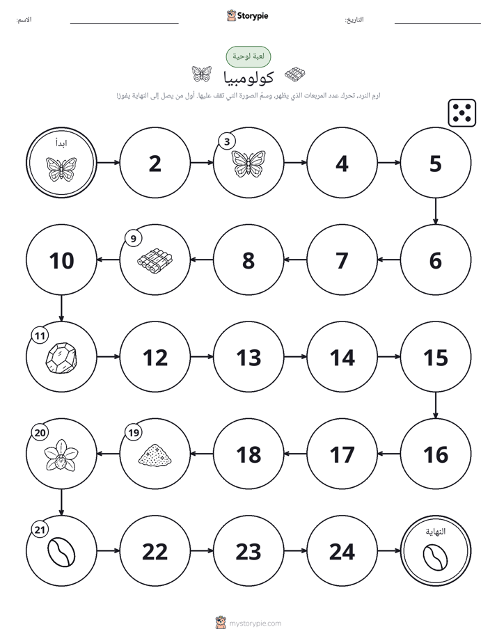 لعبة لف و تحرك