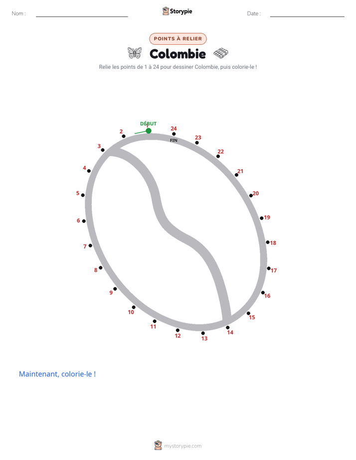 Relie les points