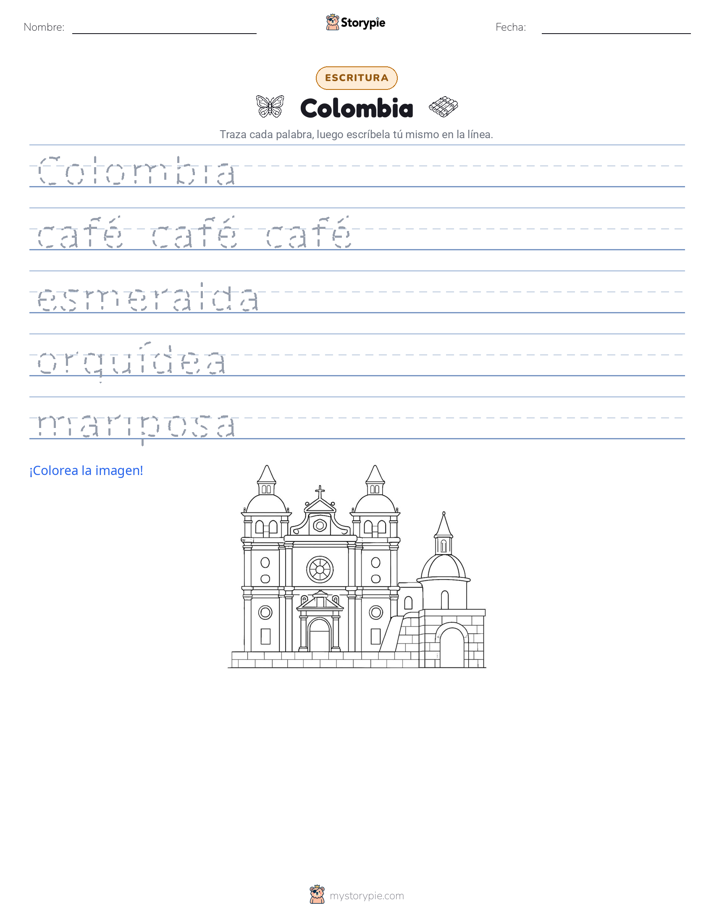 Práctica de Escritura