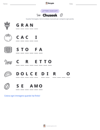 Anteprima della scheda stampabile di Chuseok