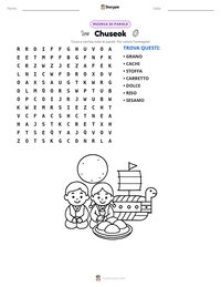 Anteprima della scheda stampabile di Chuseok
