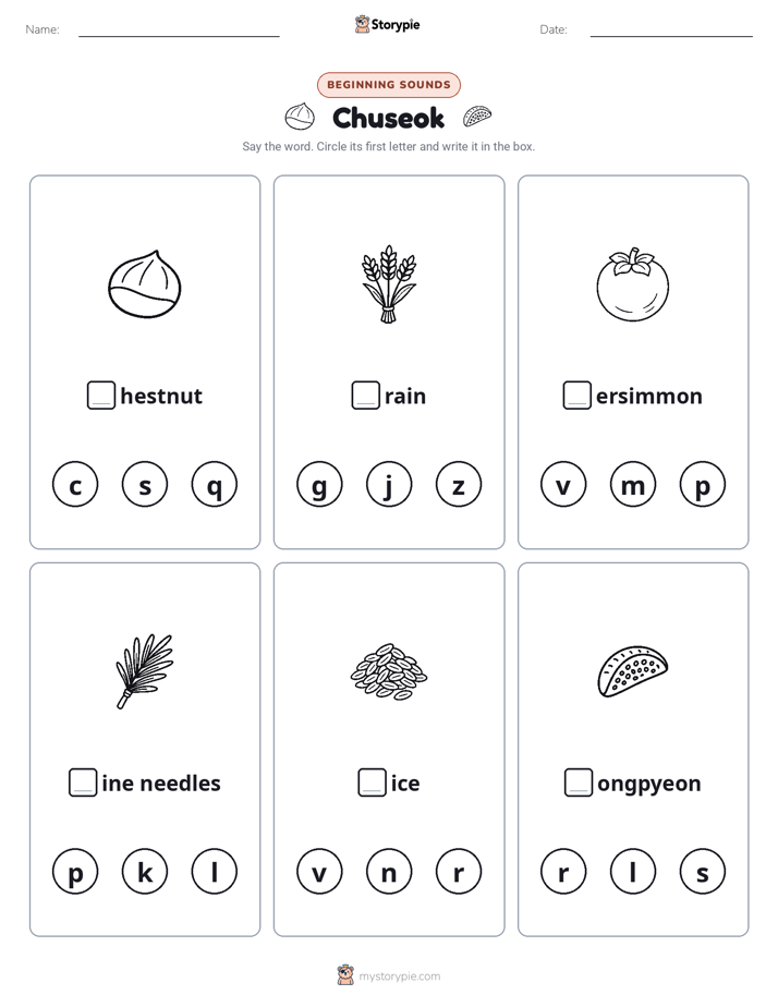 Beginning Sounds